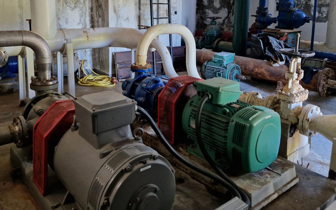 Maîtrise d’œuvre complète de restauration de 3 stations de pompage